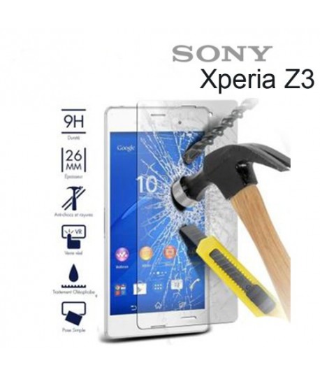 Protection en verre trempé Sony Xperia Z3