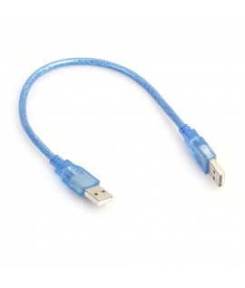 Cable USB Male Male Blindé 30 cm
