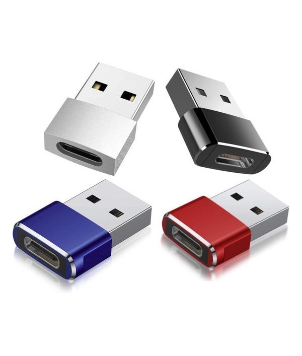 ADAPTATEUR USB MALE VERS USB-C FEMELLE