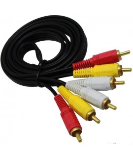 Cable 3 RCA vers 3 RCA 4,5M