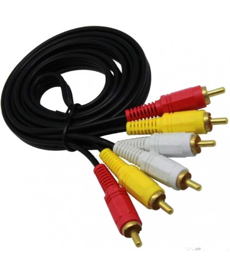 Cable 3 RCA vers 3 RCA 4,5M