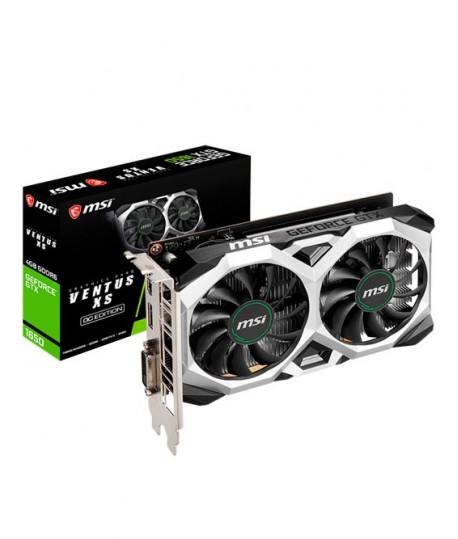 Carte Graphique MSI GeForce GTX 1650 D6 VENTUS XS OCV1 4G