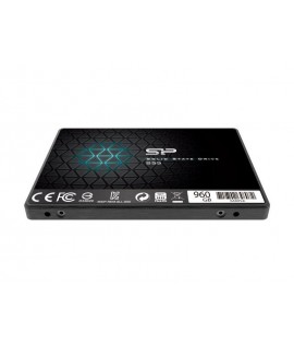 Disque SSD SILICON POWER S55 960GB 3D NAND SATA III 2.5" - R 500 / W 450