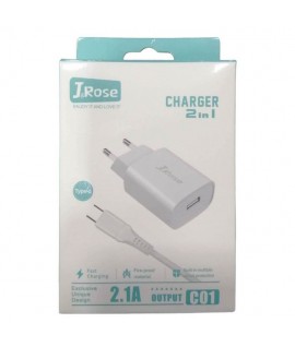 Chargeur Micro USB 2.1A 10.5W JROSE C01