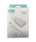 Chargeur Micro USB 2.1A 10.5W JROSE C01