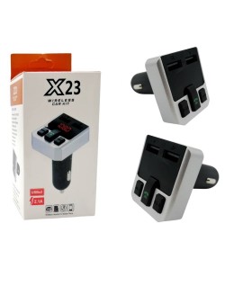 Transmetteur FM Bluetooth X23 - Charge 2.1A