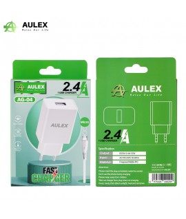 Chargeur Micro USB 2.4A 12W AULEX AG-04