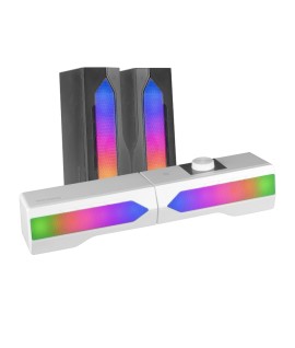 Speaker MARS GAMING MSDUO RGB - 15W - Bluetooth