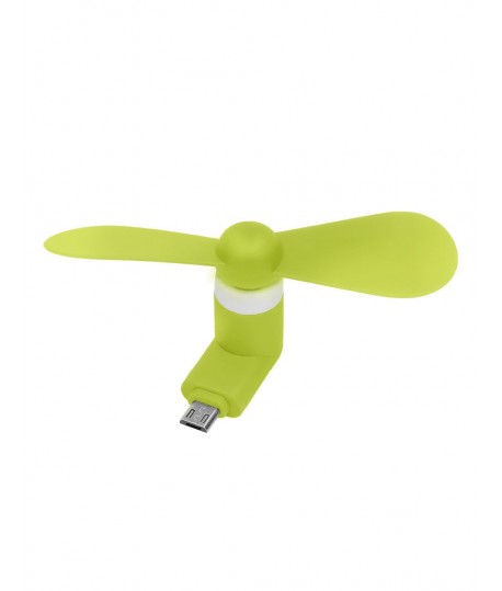 Mini Ventilateur Micro USB Vert