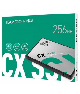Disque SSD TeamGroup CX2 256 Go 2.5" SATA III - R 520 / W 430