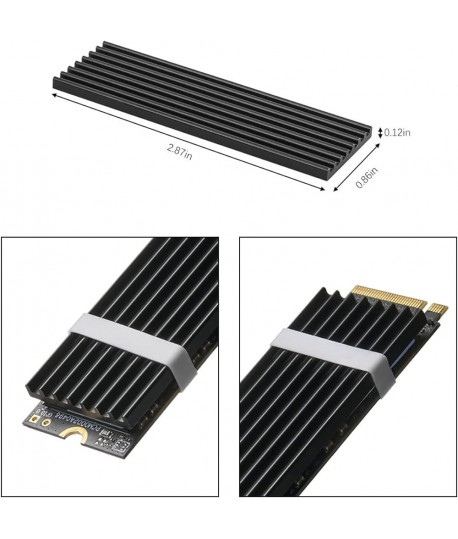 Radiateur Ultra Fin pour SSD M.2 / NVME