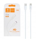 Cable USB-C vers Lightning 20W DENMEN D10L