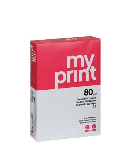 Rame Papier A4 MY PRINT 80 Gr