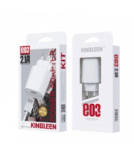 Chargeur KINGLEEN E03 Micro USB / 2.1A
