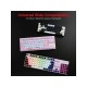 Touche Clavier Gaming Mécanique REDRAGON SCARAB A130 RGB - Noir
