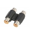 Adaptateur • 2 x RCA femelle - RCA femelle