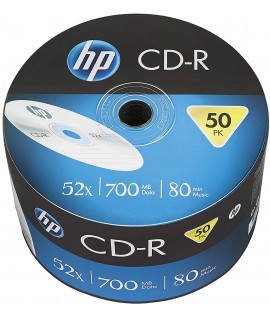 Bobine 50x CD-R HP - Capacité 700 MB - 80 Min - 50 pièces