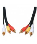 Cable 3 RCA vers 3 RCA 1.5M