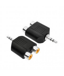 Adaptateur Jack Male vers 2 RCA Audio Femelle