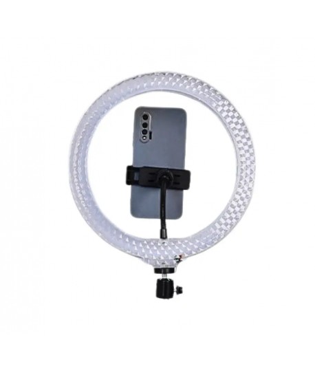 RING LIGHT LED RGB 3D-26 Double Face avec Trépied 2m