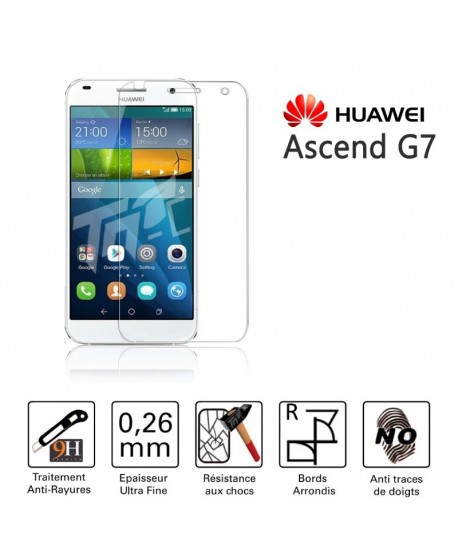 Protection en verre trempé Huawei Ascend G7