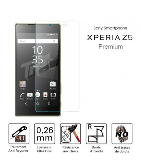Protection en verre trempé Xperia Z5 premium