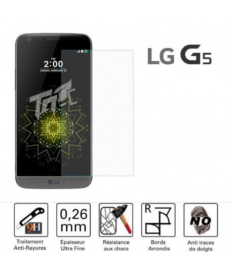 Protection en verre trempé LG G5