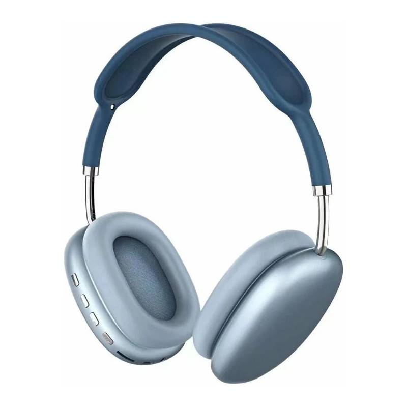 Casque Bluetooth MP3 P9 - Bleu