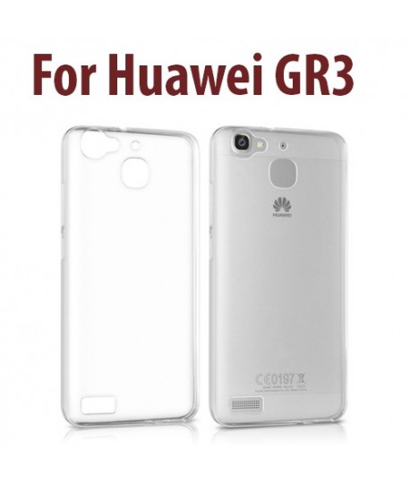Etui en Silicone pour Huawei GR3 / Transparent