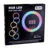 RING LIGHT LED RGB MJ45 avec Trépied 2.1m