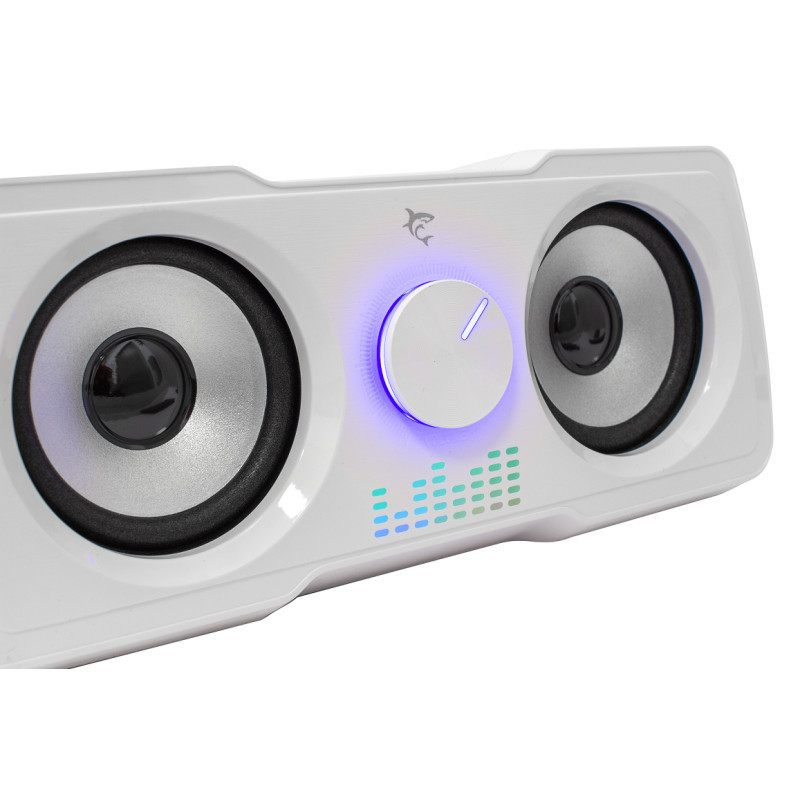 Haut Parleur WHITE SHARK MOOD 2.2 GSP-968 - 16W - Blanc