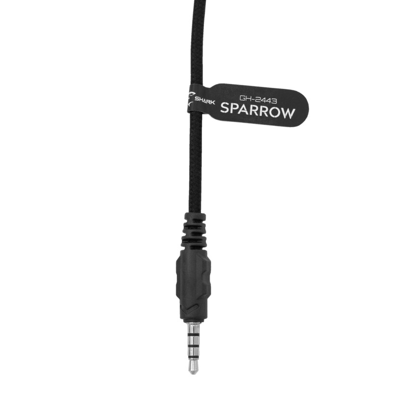 Casque Gaming WHITE SHARK SPARROW GH-2443 - Noir