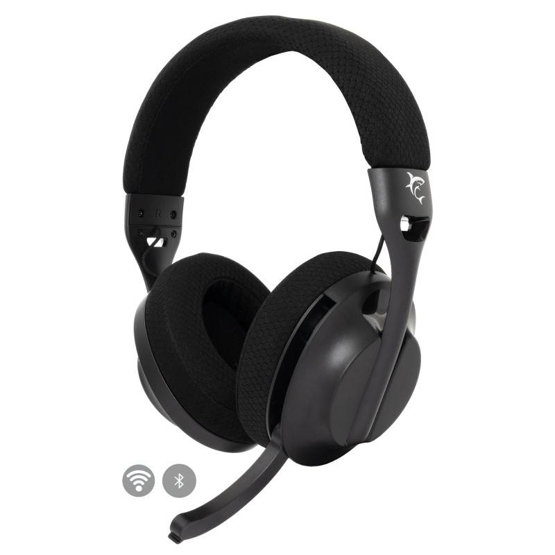 Casque Gaming Sans Fil / Bluetooth WHITE SHARK FALCON WGH-2441 - Noir