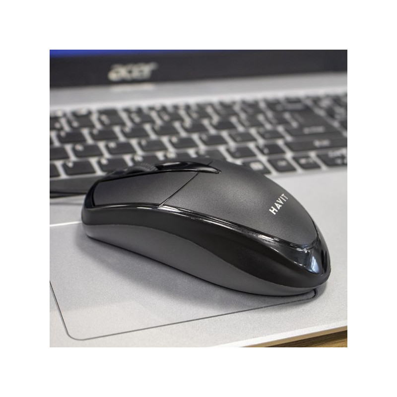 Souris USB HAVIT MS4217 - Noir