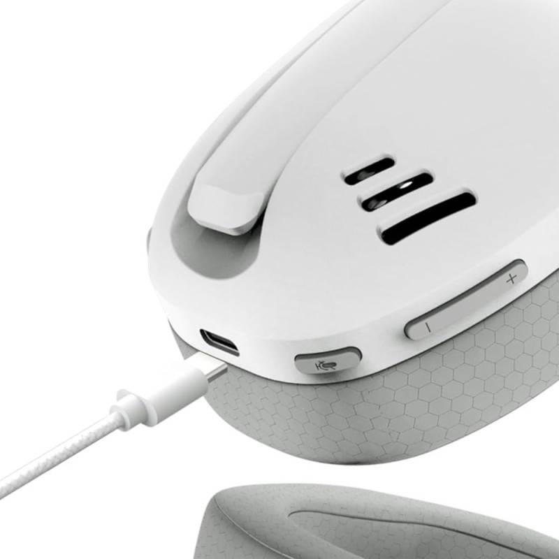 Casque Gaming REDRAGON IRE PRO H848G Wireless 7.1 RGB - Gris
