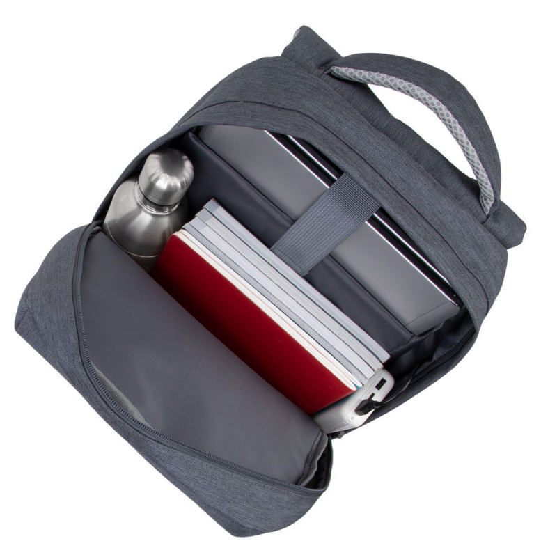 Sac à Dos Antivol Pour PC Portable RIVACASE 7562 15.6'' - Gris Foncé