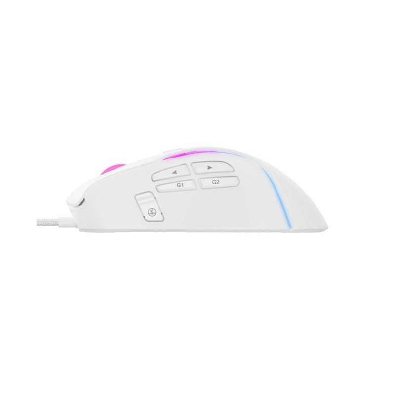 Souris Gaming HAVIT MS1033 RGB - 8000 DPI - Blanc