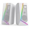 Haut Parleur Gaming REDRAGON ANVIL GS520 - 10W - Blanc