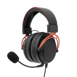 Casque Gaming WHITE SHARK GORILLA GH-2341 - Noir Rouge