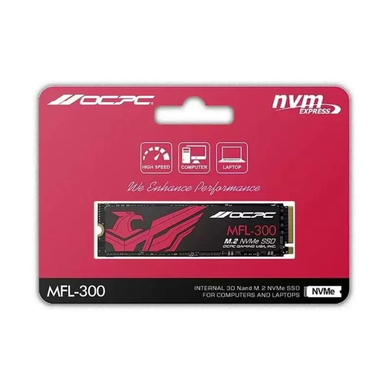 Disque SSD M.2 NVMe OCPC MFL-300 / 512 Go
