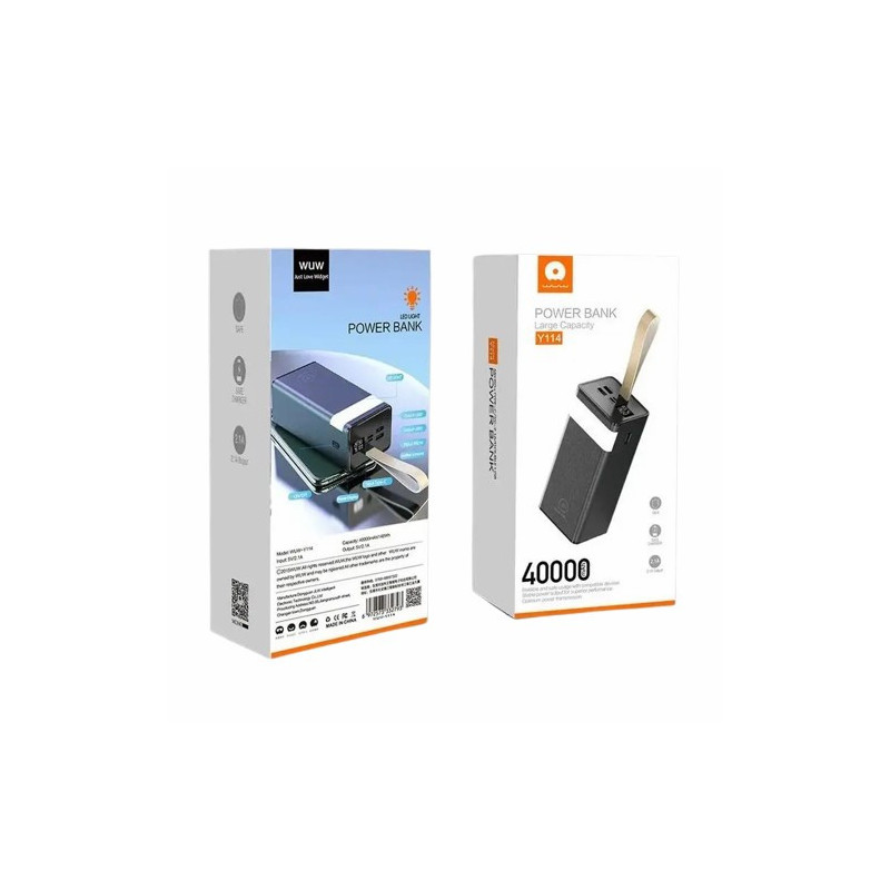 Power Bank WUW Y108 / 30 000 mAh / 2.1A