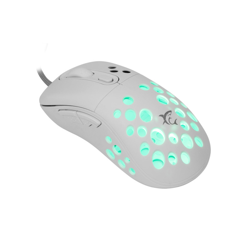 Souris Gaming WHITE SHARK AZRAEL GM-5013 - Blanc