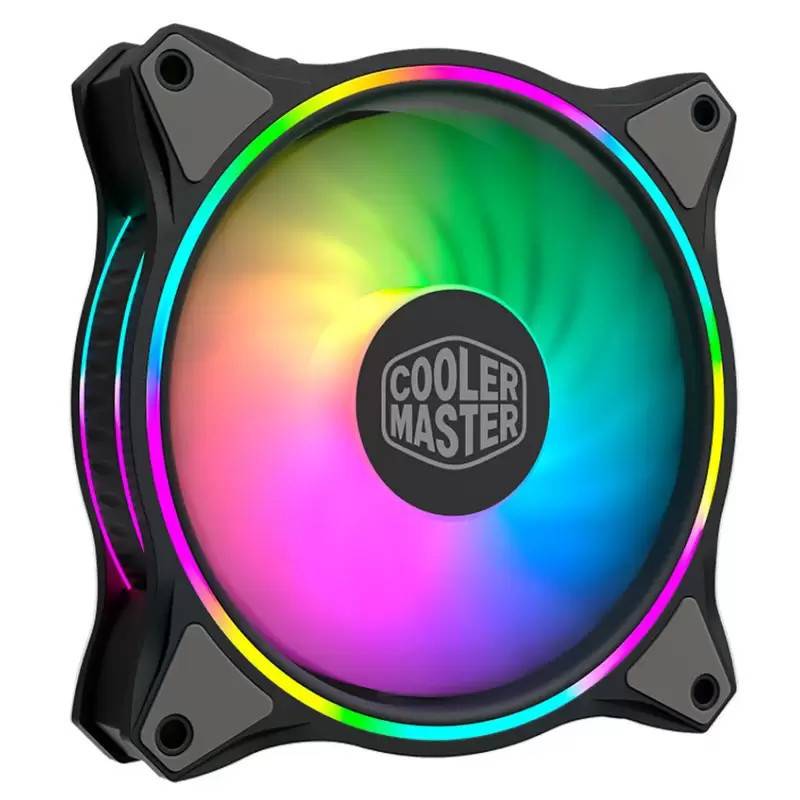 Ventilateur de Boitier COOLER MASTER MASTERFAN MF120 HALO - ARGB - Noir