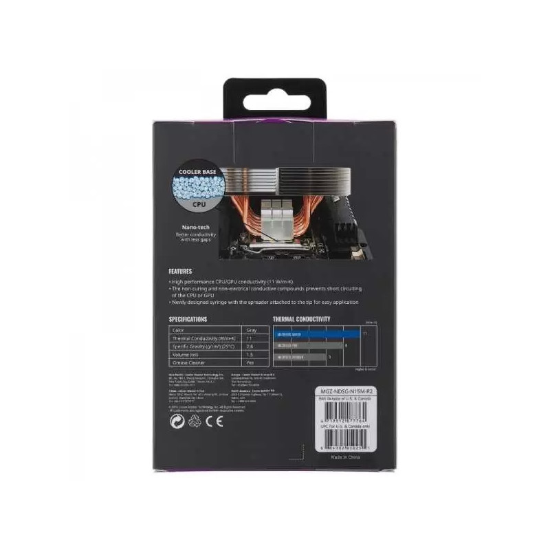 Pate Thérmique COOLER MASTER MasterGel Maker MGZ-NDSG-N15M-R2