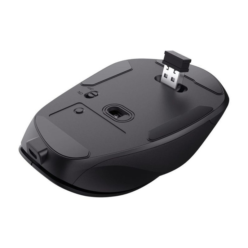 Souris Sans Fil TRUST FYDA Rechargeable - Noir