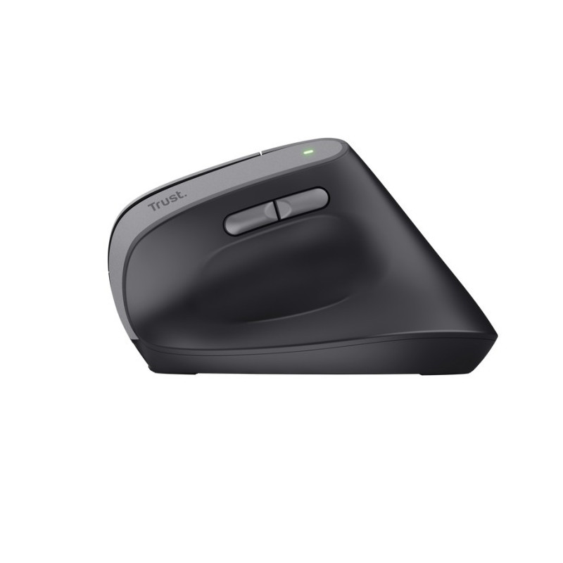 Souris Sans Fil Verticale Rechargeable TRUST BAYO II - Noir