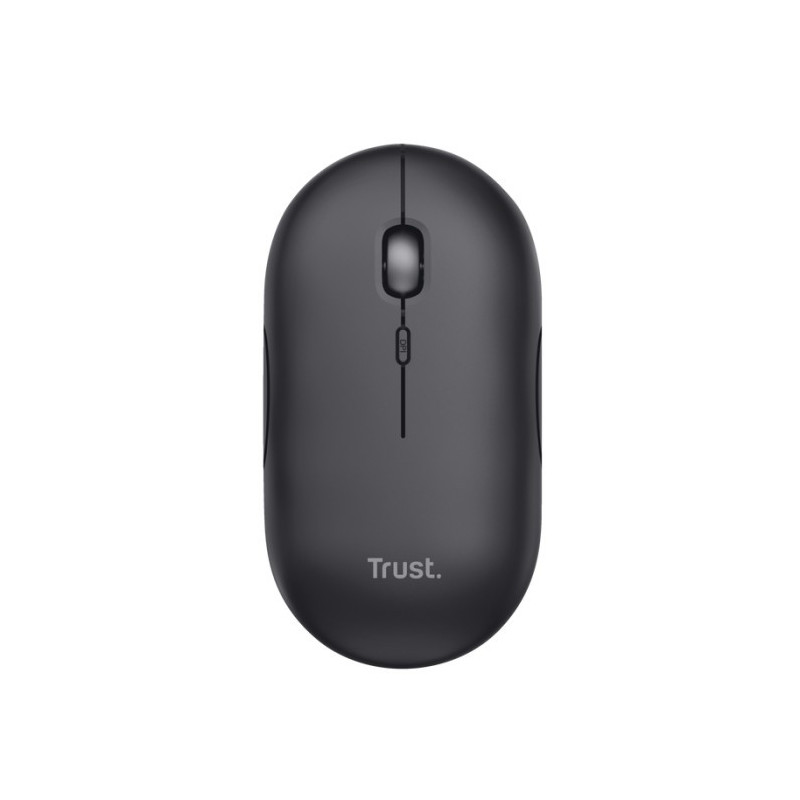 Souris Sans Fil et Bluetooth TRUST PUCK ULTRA FINE Rechargeable - Noir