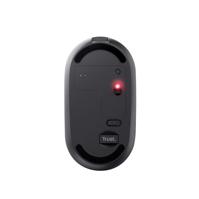Souris Sans Fil et Bluetooth TRUST PUCK ULTRA FINE Rechargeable - Noir