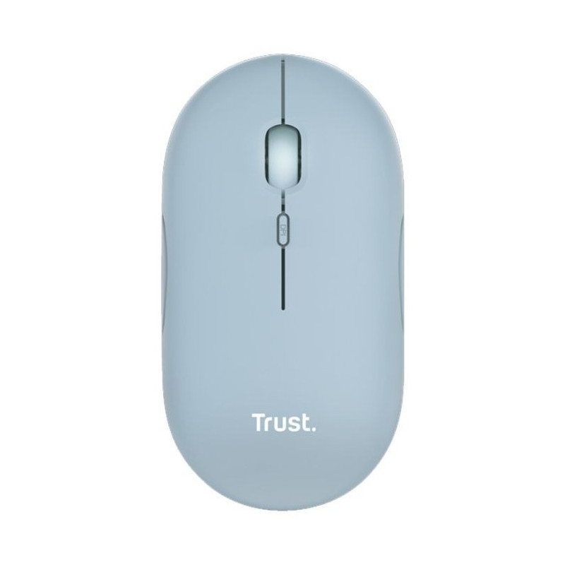 Souris Sans Fil et Bluetooth TRUST PUCK ULTRA FINE Rechargeable - Bleu