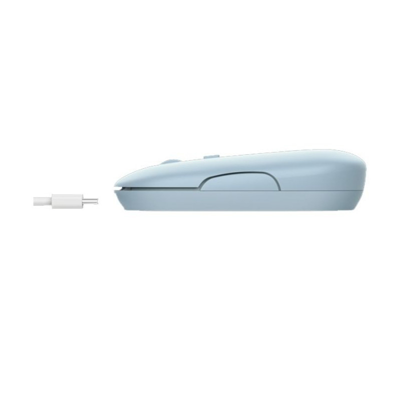 Souris Sans Fil et Bluetooth TRUST PUCK ULTRA FINE Rechargeable - Bleu